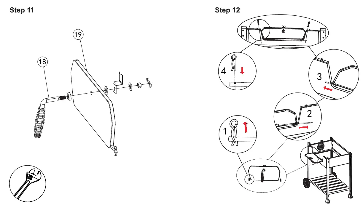 Royal Gourmet CD1824E 24 Inch Charcoal Grill 10