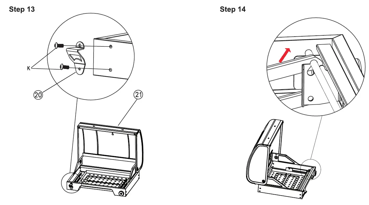 Royal Gourmet CD1824E 24 Inch Charcoal Grill 11