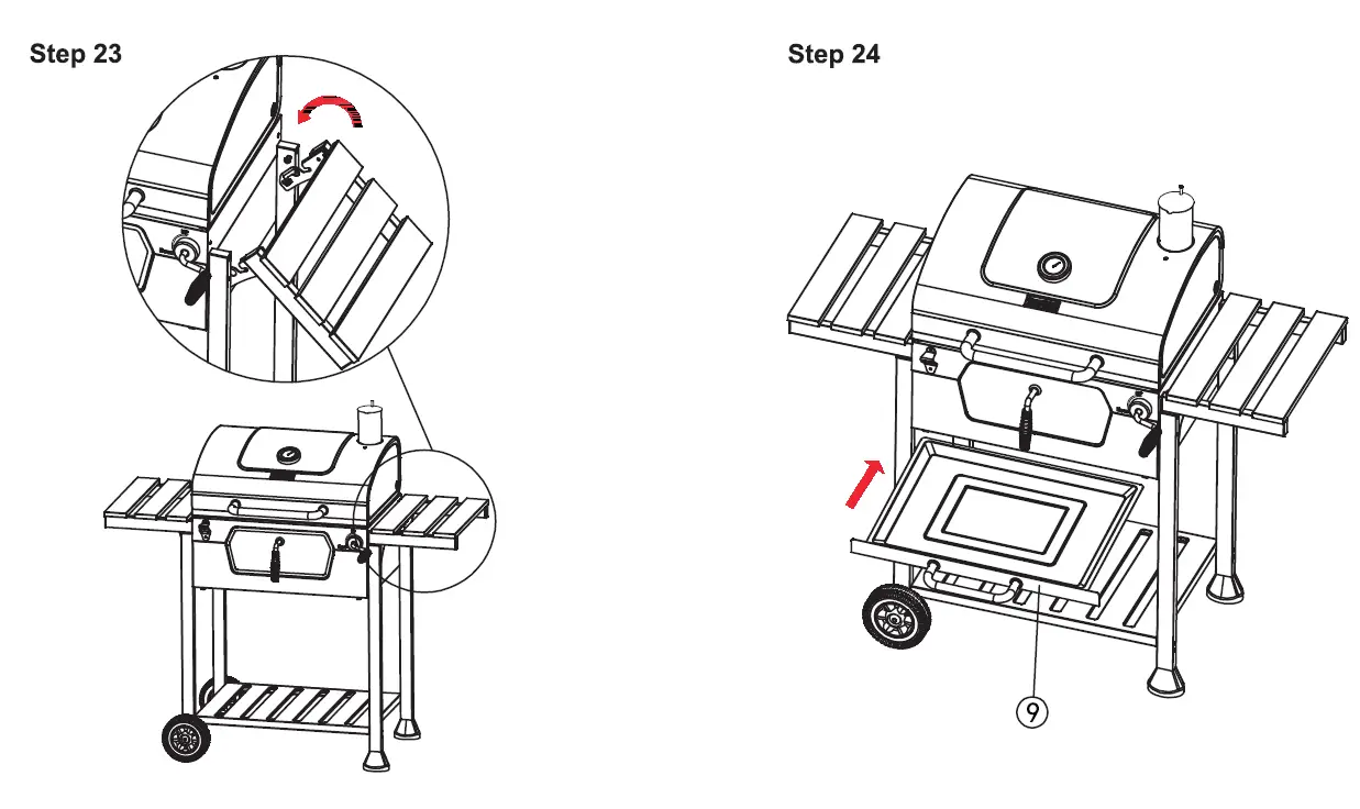 Royal Gourmet CD1824E 24 Inch Charcoal Grill 16