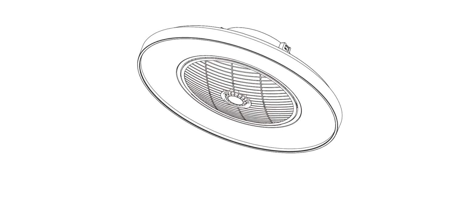 Shada Ceiling Light With Fan Instruction Manual
