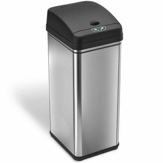13 Gallon Stainless Steel Sensor Trash Can Dzt13p User Manual 13 Gallon Stainless Steel Sensor Trash Can Dzt13p User Manual