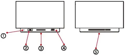 axiom MO9155 16 3W Round Wireless Speaker - Fig 1