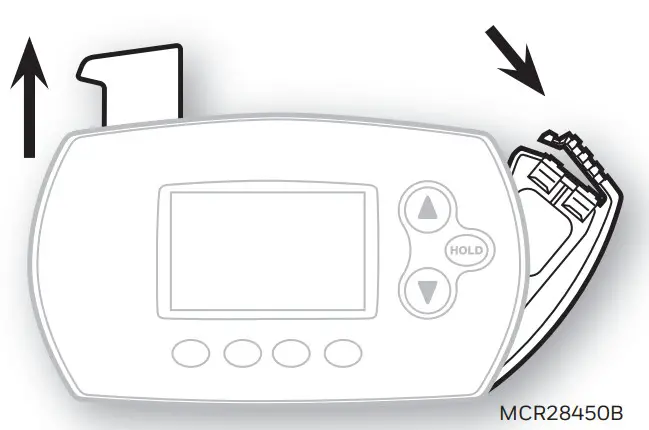 resideo M37771 FocusPro® TH6320R Wireless - Battery Holder