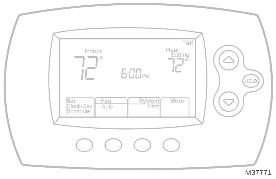resideo M37771 FocusPro® TH6320R Wireless Thermostat --