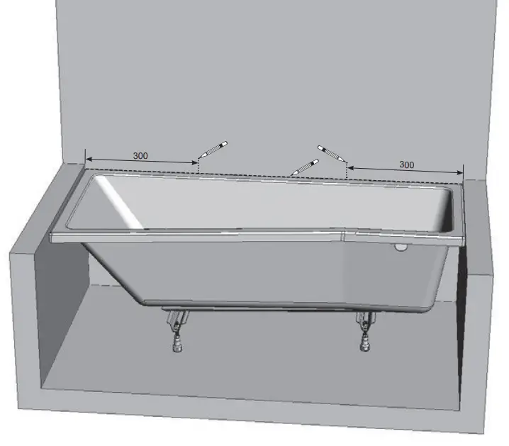 RAVAK-BeHappy-II-150-Front-Panel-Bathtub-fig-11