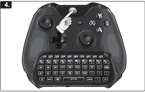 Nyko Type Pad Keyboard with Glow Wireless Controller (4)