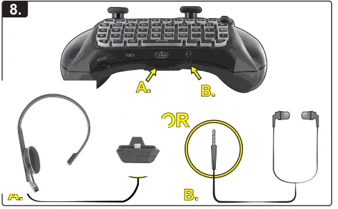 Nyko Type Pad Keyboard with Glow Wireless Controller (8)