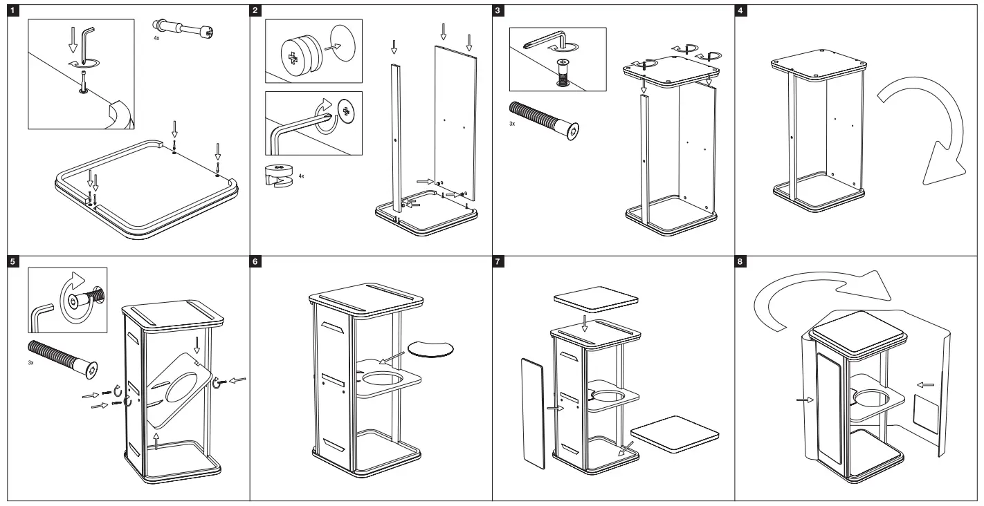 catit Stone Vesper Cubo Tower-fig3