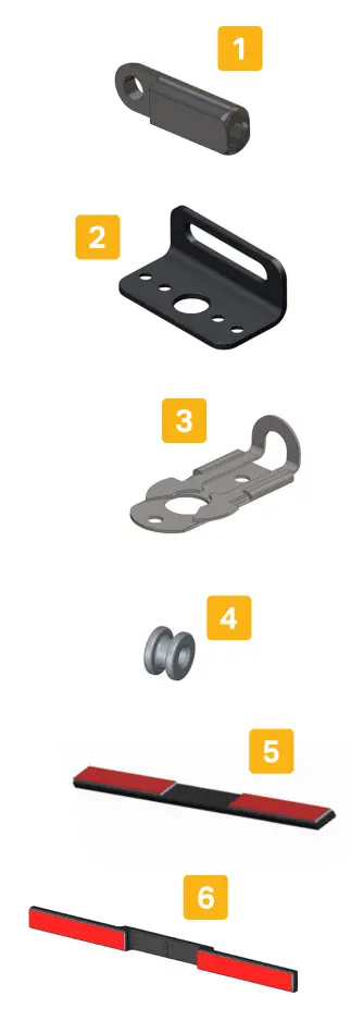 LASER 0062 Boomer Single LED Light-fig1