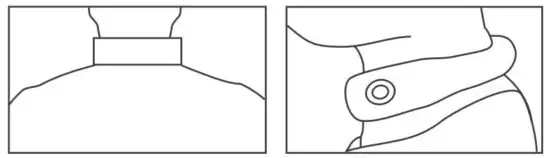 FIG 19 Put the massager on the neck