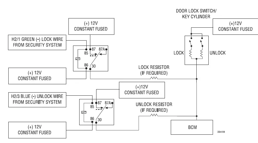 Directed 3100L Avital 1-Way Security System 20