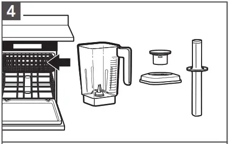 KitchenAid Stand Blender KSB606070 - CARE AND CLEANING 4