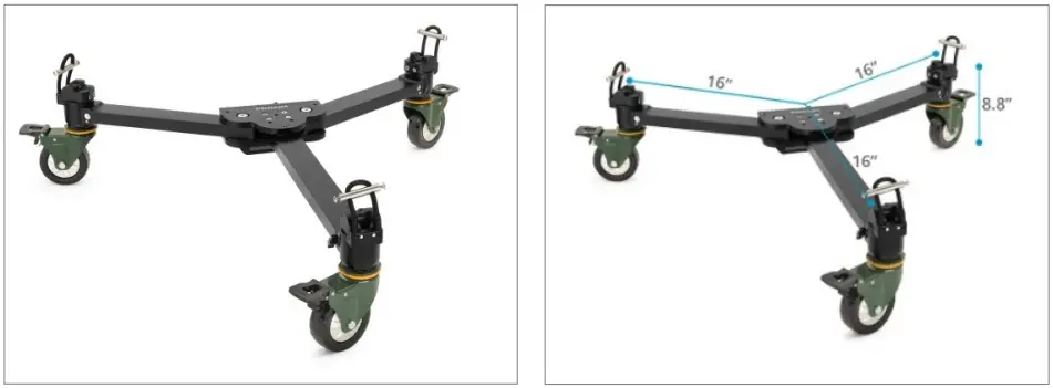 PROAIM DL AGLE 01 Agile Heavy duty Floor Track Studio Dolly - FIGURE 4