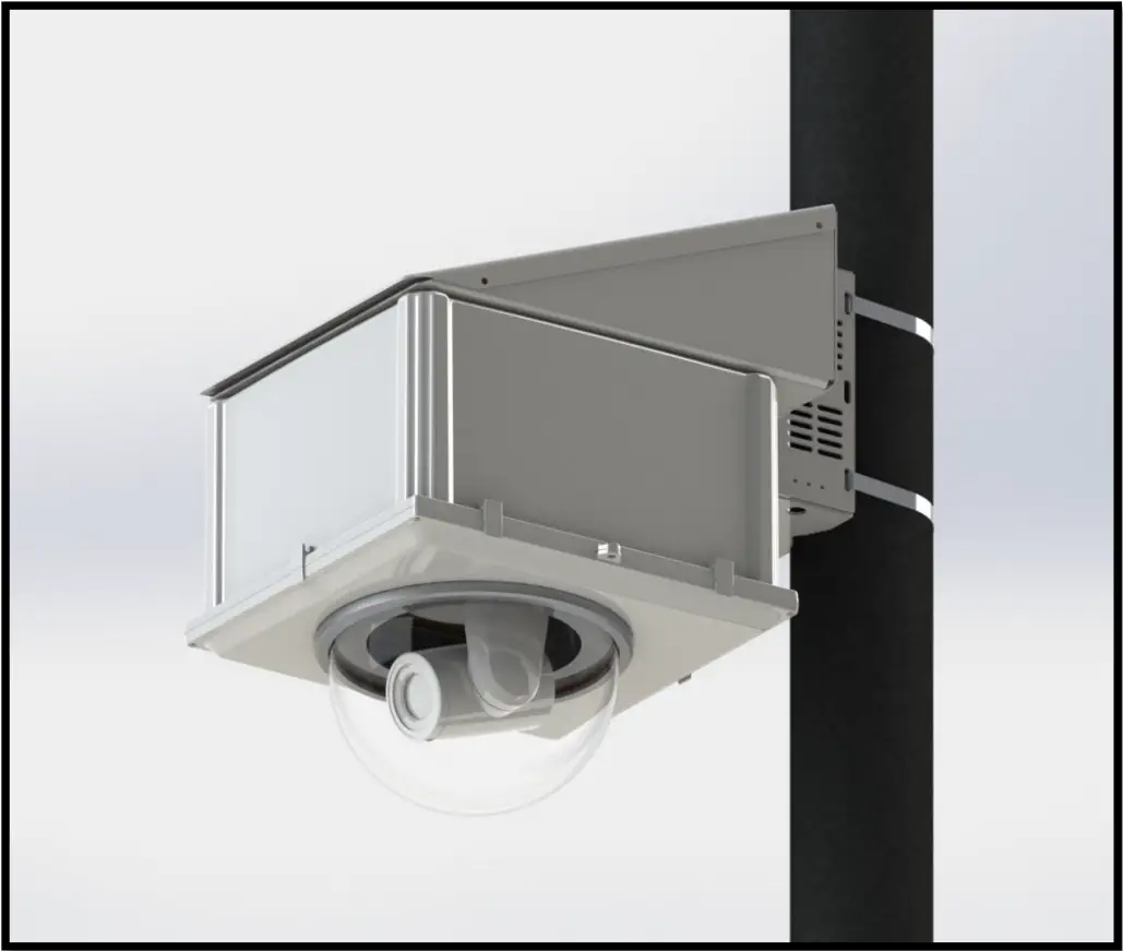 Marshall Cv7xx-hfh Compact Weatherproof Dome Housing For Ptz W/fan And Heater Installation Guide