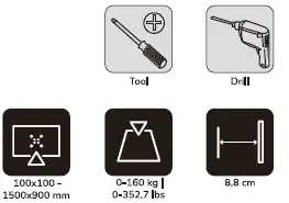 Neomounts WL35S-950BL19 TV Wall Mount-2