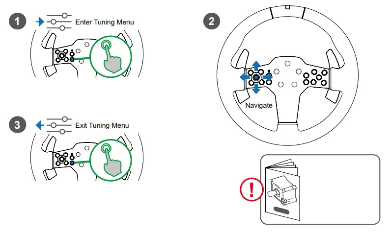 FANATEC P1V2 CSL Steering Wheel - fig 12