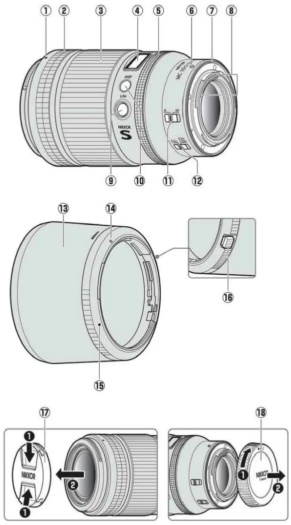 Nikon NIZ10528 Nikkor Z MC 105mm VR S Macro Lens - Overview
