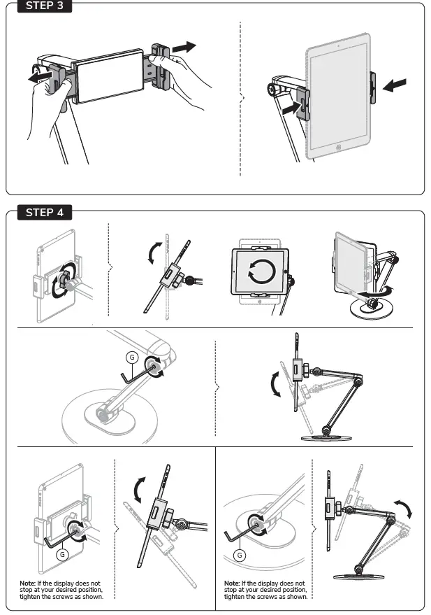 Neomounts DS15-550WH1 Table Stand 4