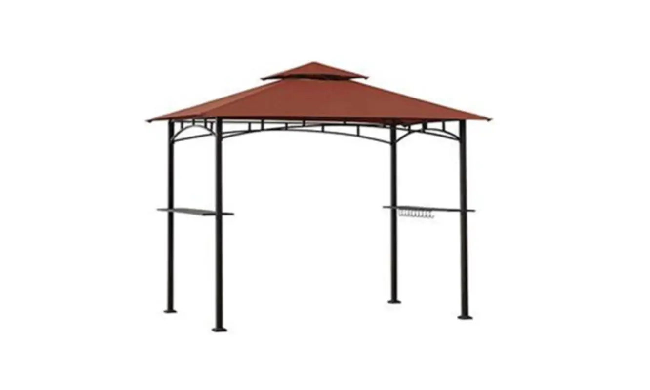 Sunjoy Group A103000105 Harvey 5x8 Ft. Steel 2-tier Grill Gazebo Instruction Manual