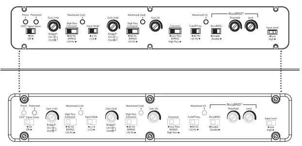 AudioControl ACX 650 5 Compact High Power All Weather 5 Channel Amplifier - Cover Plate Removal