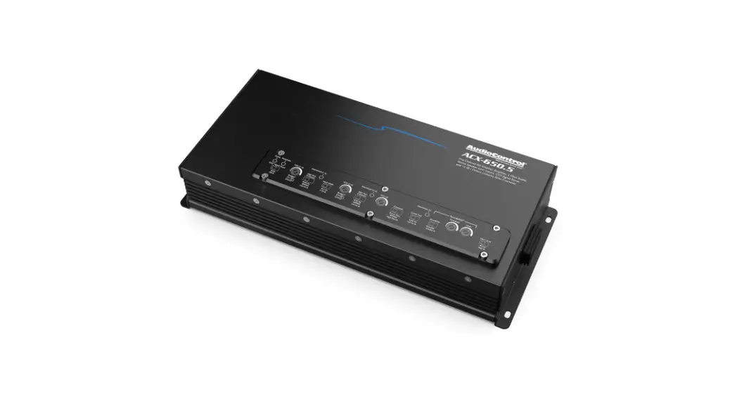 Audiocontrol Acx-650.5 Compact High Power All-weather 5-channel Amplifier User Guide