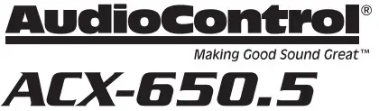 AudioControl ACX 650 5 Compact High Power All Weather 5 Channel Amplifier - logo 2