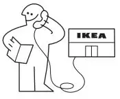 IKEA VÄLGÅNG Fridge User Manual - Contact Customer care
