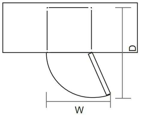 IKEA VÄLGÅNG Fridge User Manual - Levelling feet