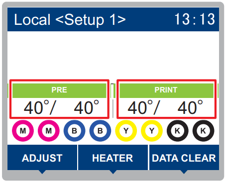 OPT J0537 Original Mimaki Bulk Ink System - cancel the message