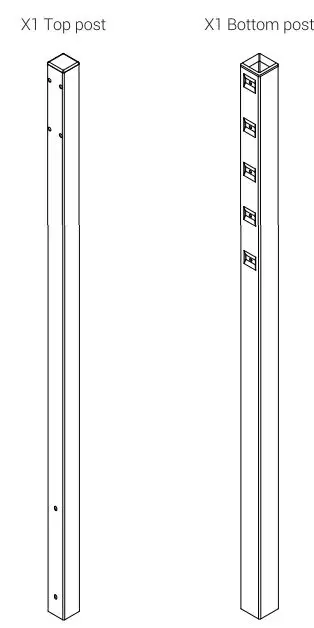 Hills 80150869 Retracting Clothesline Post Kit Owner's Manual - Carton Contents