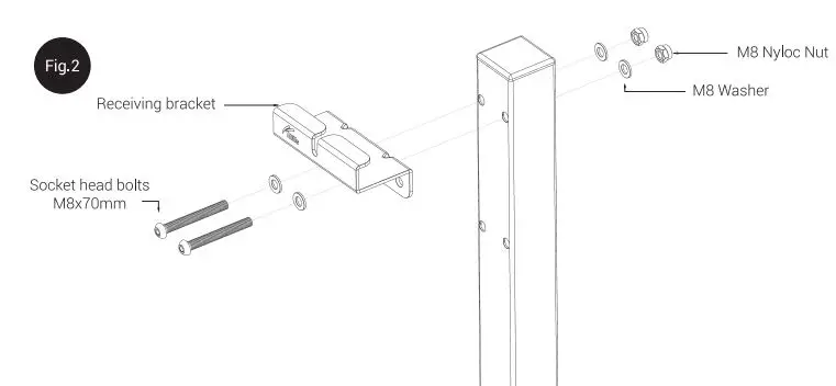 Hills 80150869 Retracting Clothesline Post Kit Owner's Manual - Fig 2