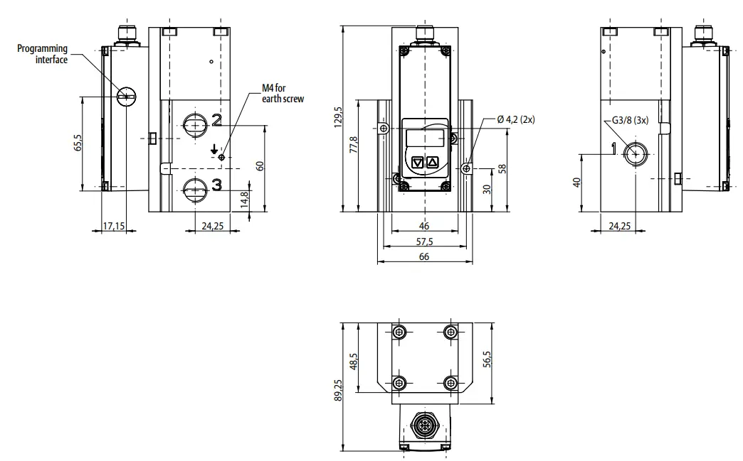 EMERSON 617 Series Digital Pressure Regulator - fig 16