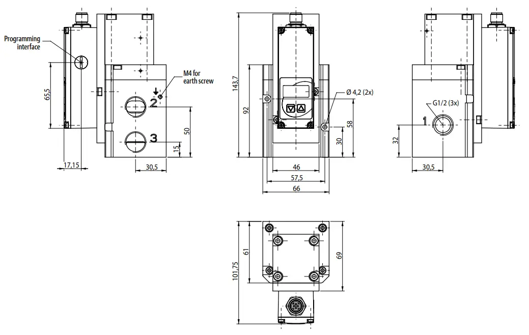 EMERSONEMERSON 617 Series Digital Pressure Regulator - fig 17 617 Series Digital Pressure Regulator - fig 17
