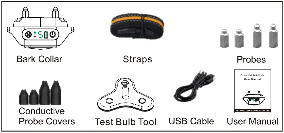 Chewy Bark Collar Waterproof and Rechargeable Multi Vibrations and Tone - Figure 1