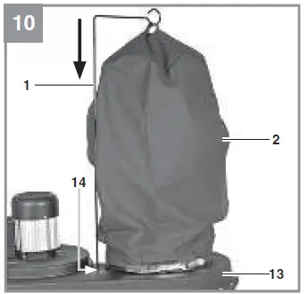 Einhell TE-VE 550 2 A Vacuum Extraction Machine 14