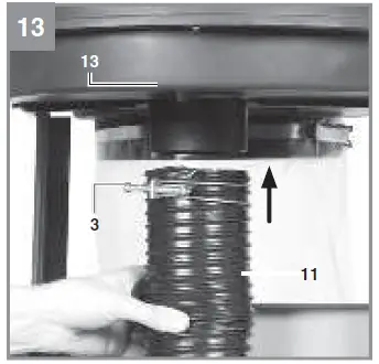 Einhell TE-VE 550 2 A Vacuum Extraction Machine 17