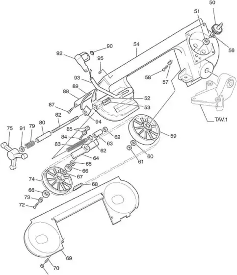 DAKE SE-5X8 - EXPLODED VIEWS & PART LIST 2