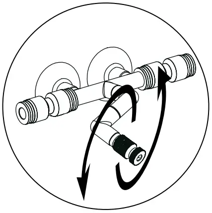 Installing the nozzles