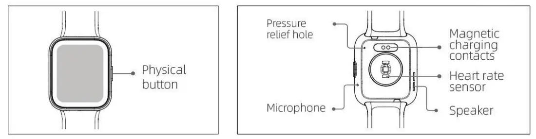 Konitee ID208BT Men Smart Watch - fig