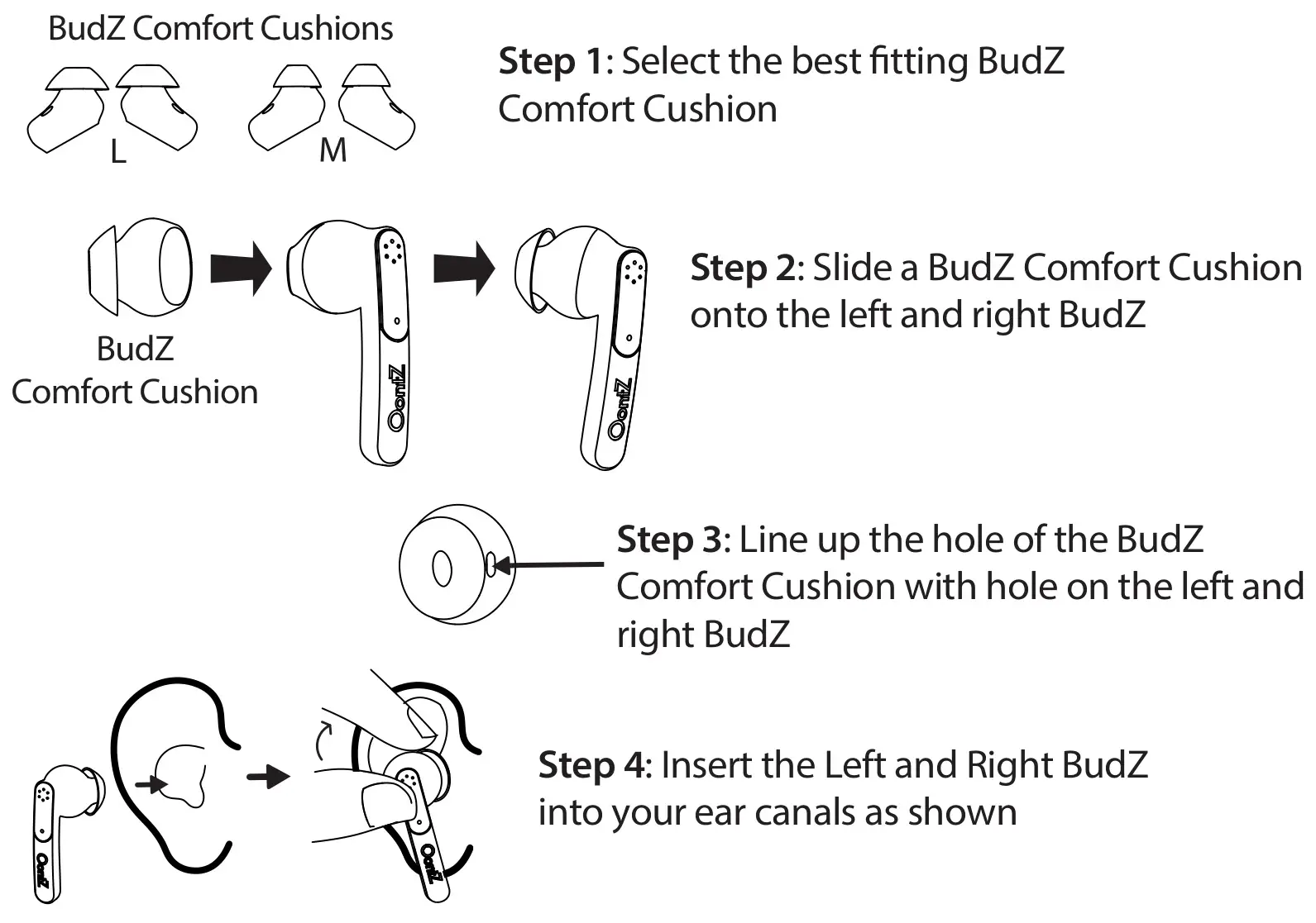 OontZ B086PHF86D True Wireless Budz Ultra - To Hear the Best Sound and Best Bass