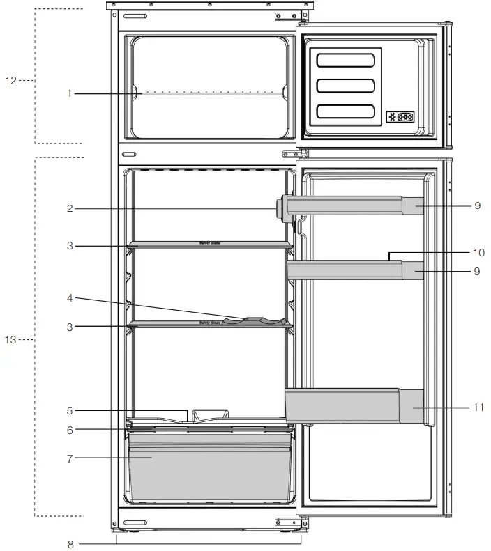 beko-BDSA180K3SN-Integrated-Fridge-Freezer-FIG3