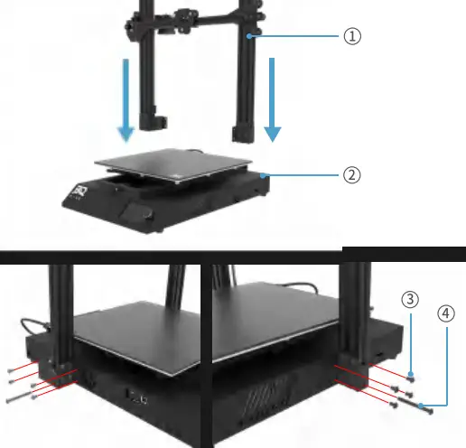 BIQU B1 SE PLUS 3D Printer fig 2