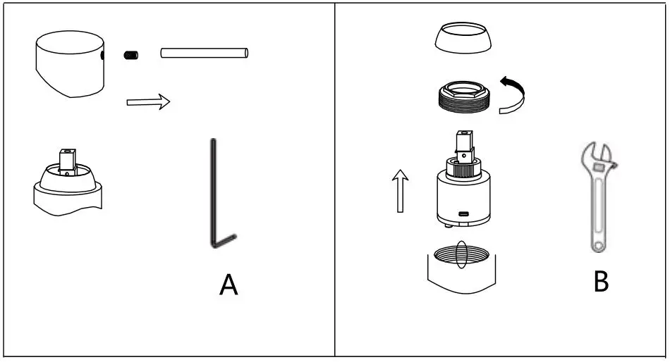 Empire BeBa_25975 Basin Mixer Tap - Replacement of Cartridge