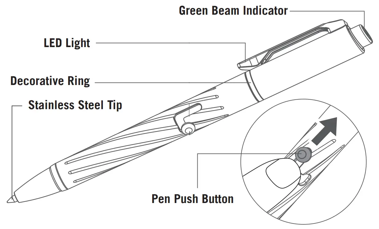 OLIGHT Open Pro 120 Lumens LED Pen Light - fig 4
