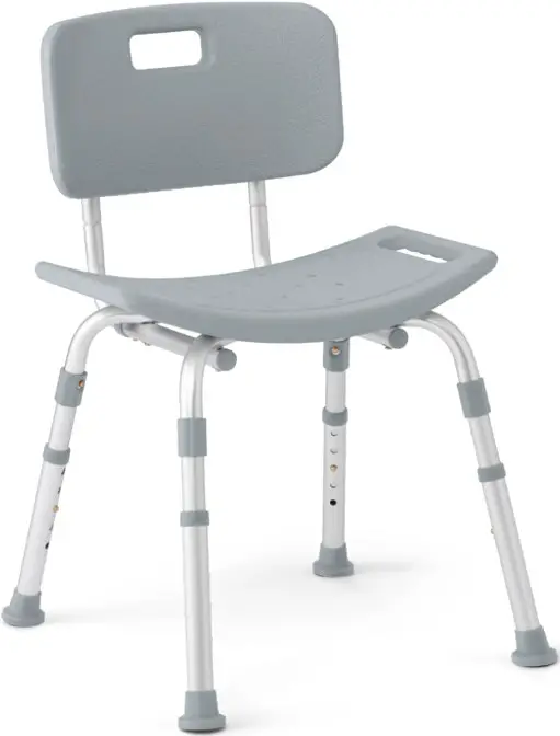 GUARDIAN G2-102KX4 Aluminum Bath Seat with Back