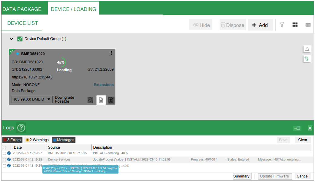 Schneider Electric Modicon M580 Distributed PAC Firmware - fig 6