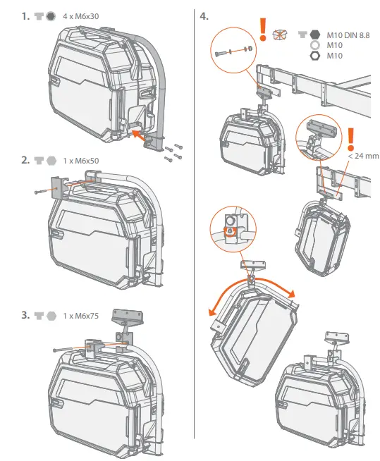 KEMPPI X5702041000 X5 Wire Feeder HD300 Hanger for Boom