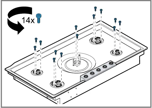 BOSCH VG295150F 200 Series Gas Cooktop 90 cm 13