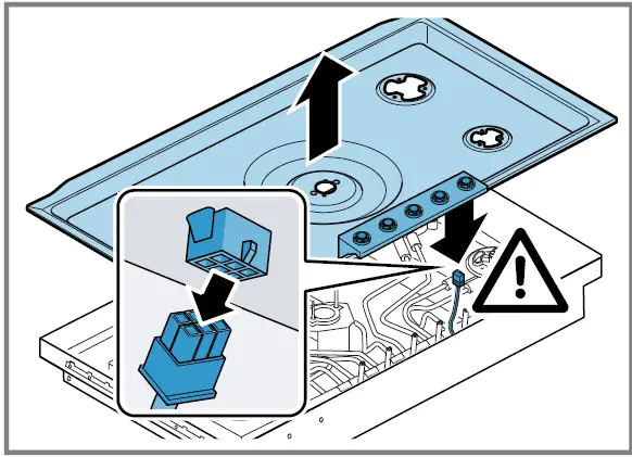 BOSCH VG295150F 200 Series Gas Cooktop 90 cm 14