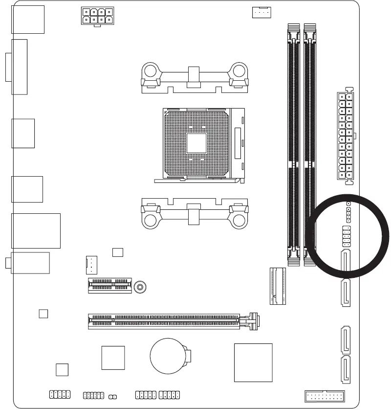 GIGABYTE A520M K V2 Motherboard 15